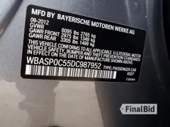 2013 BMW 5 Series 550i Gran Turismo xDrive