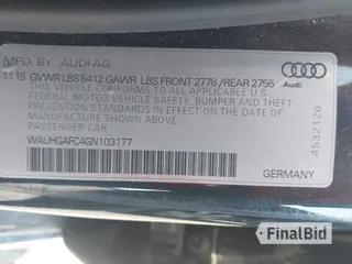 2016 Audi A6 Prestige