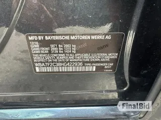 2017 BMW 7 Series ALPINA B7 xDrive