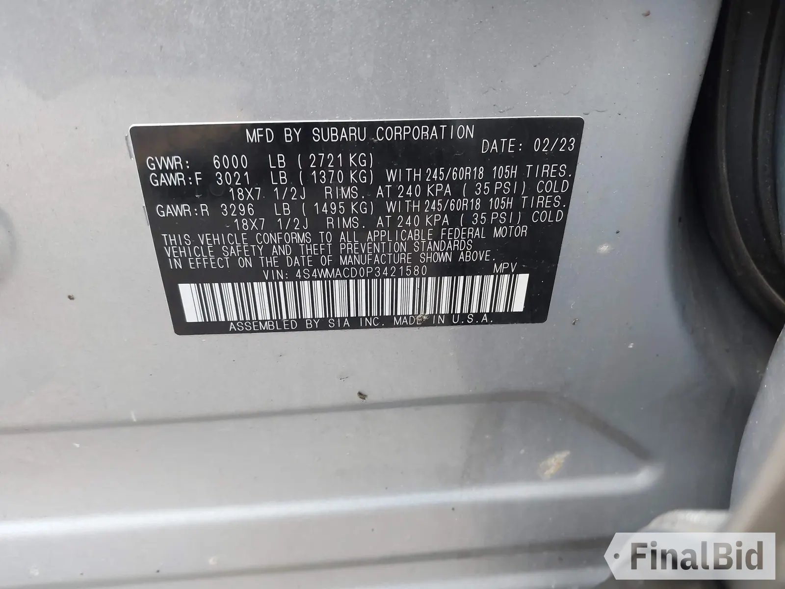 2023 Subaru Ascent Premium