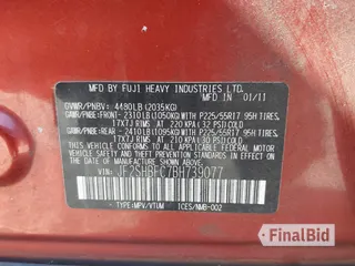 2011 Subaru Forester X Limited