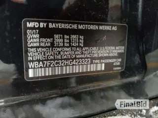 2017 BMW 7 Series ALPINA B7 xDrive