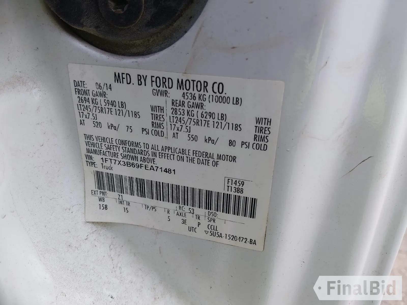 2015 Ford F-350 XL