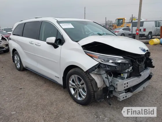 2021 Toyota Sienna Platinum