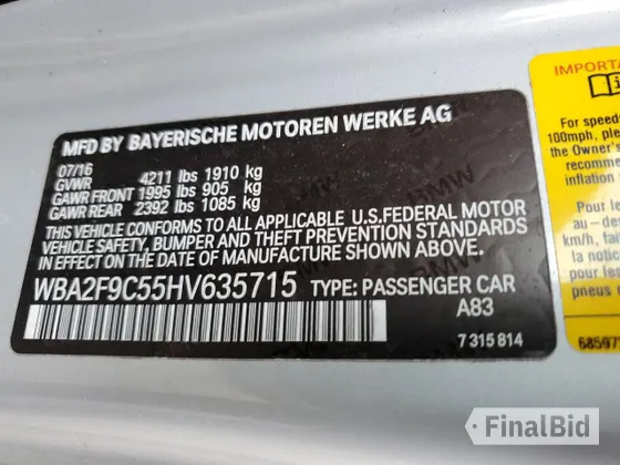 2017 BMW 2 Series 230i