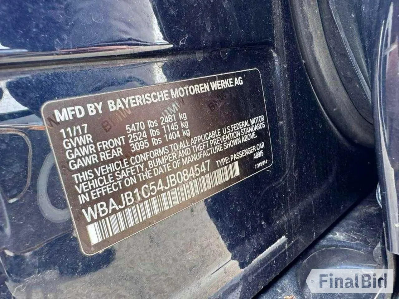 2018 BMW 5 Series 530e xDrive