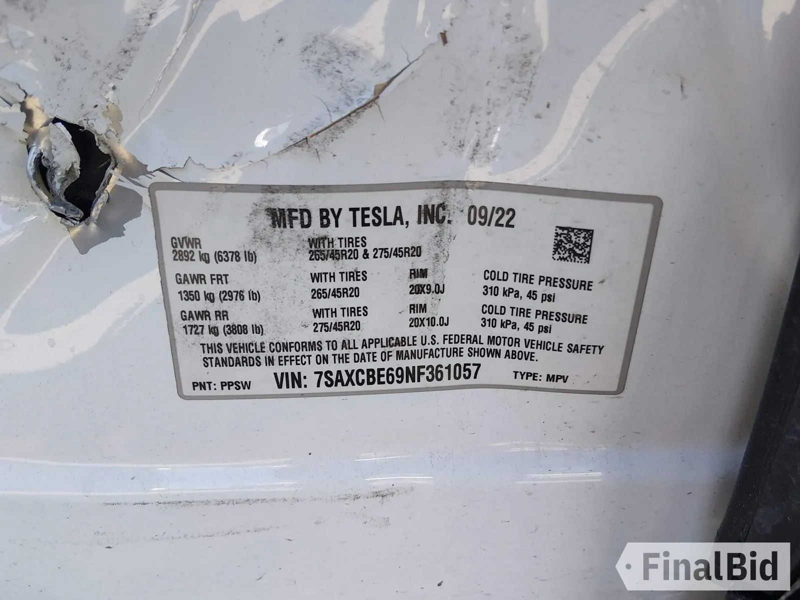 2022 Tesla Model X Plaid