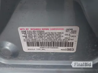 2007 Mitsubishi Outlander LS
