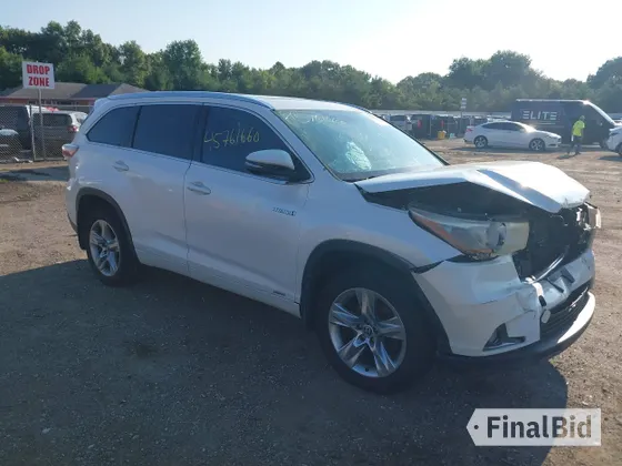 2016 Toyota Highlander Limited Platinum