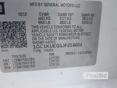 2018 Chevrolet Silverado 2500HD Work Truck