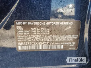 2017 BMW 7 Series ALPINA B7 xDrive