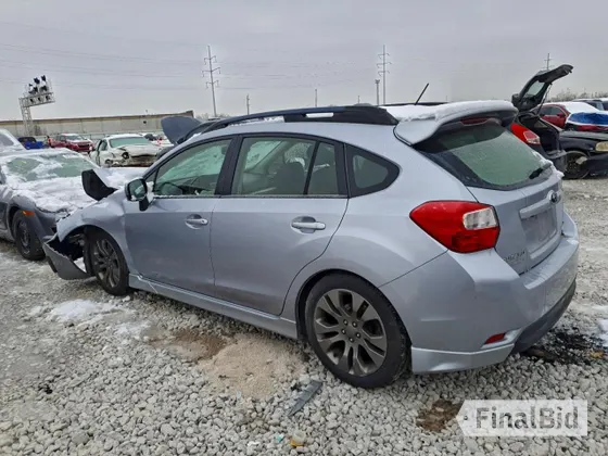 2014 Subaru Impreza Special Sports Limited
