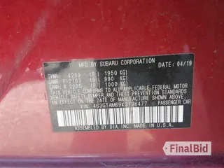 2019 Subaru Impreza Special Sports
