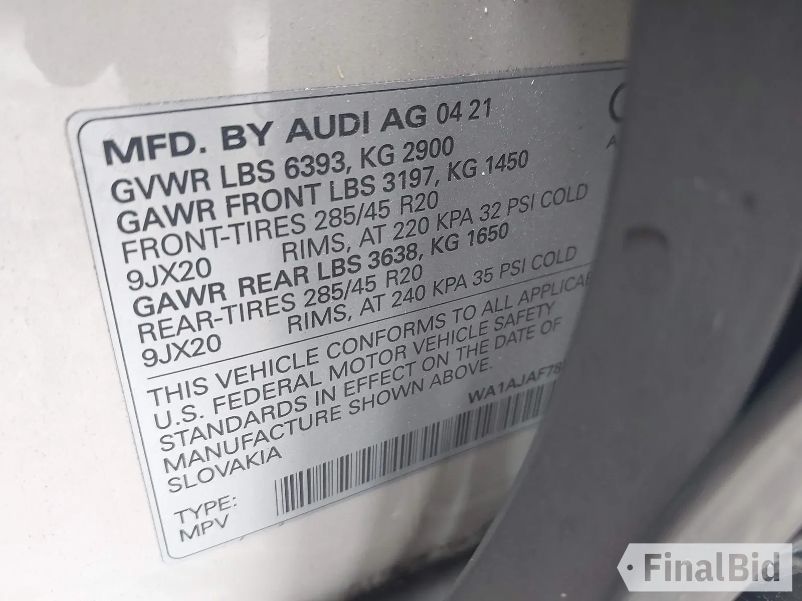 2021 Audi Q7 Premium