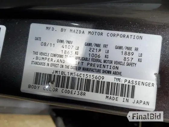 2012 Mazda 3 S Grand Touring