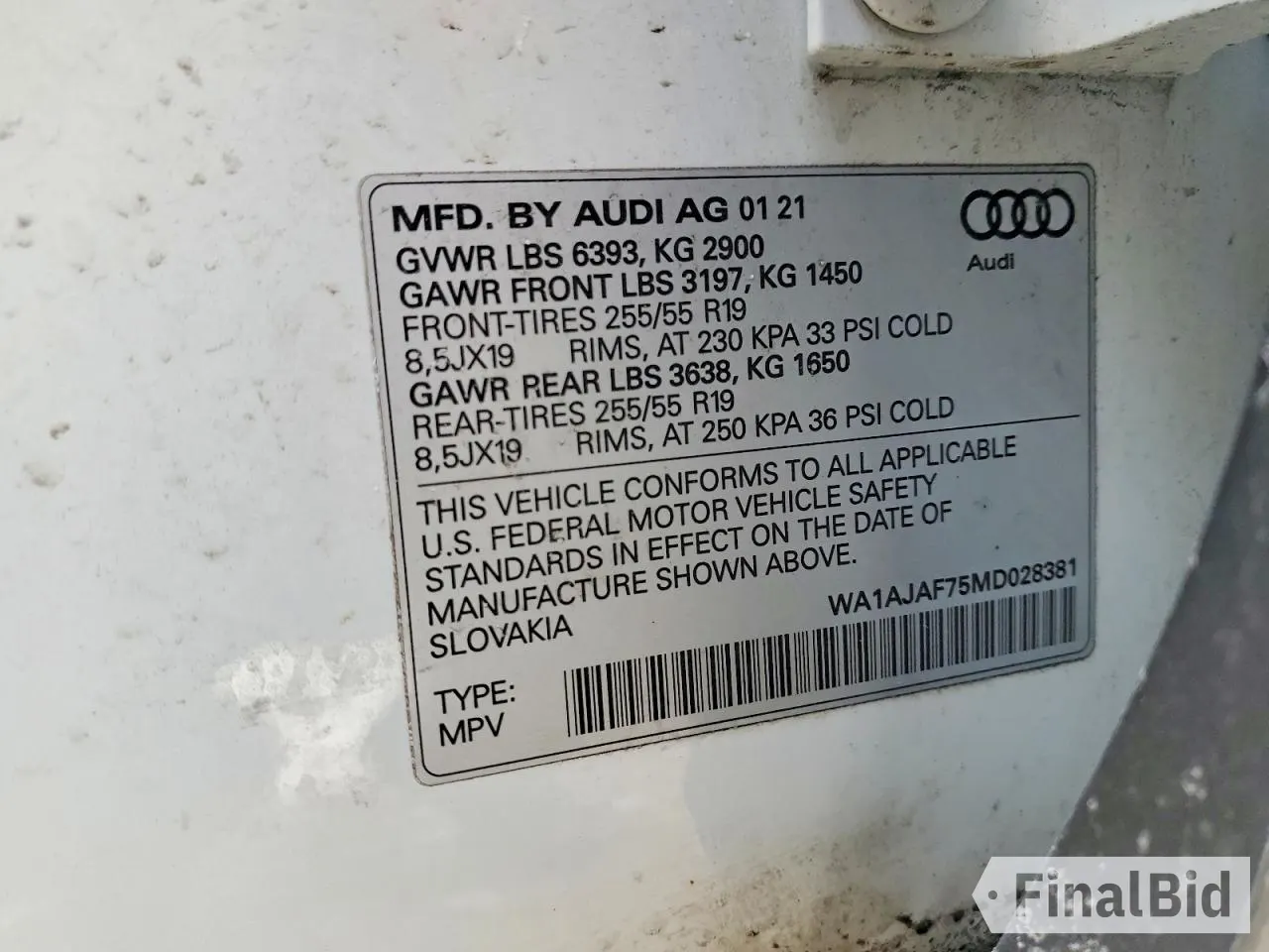 2021 Audi Q7 Premium