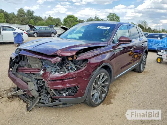 2019 Lincoln Nautilus Reserve