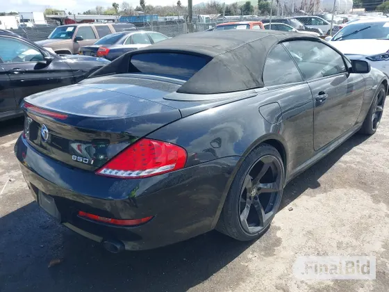 2009 BMW 6 Series 650i