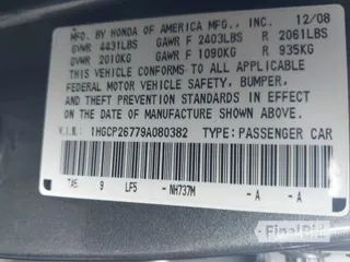 2009 Honda Accord EX