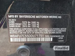 2013 BMW 5 Series 535i xDrive
