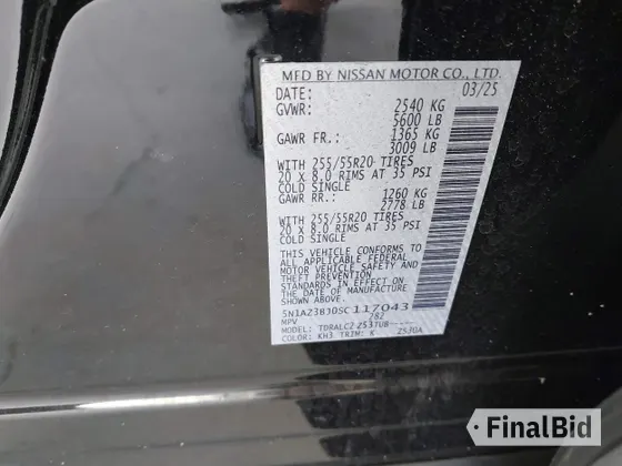 2025 Nissan Murano SV