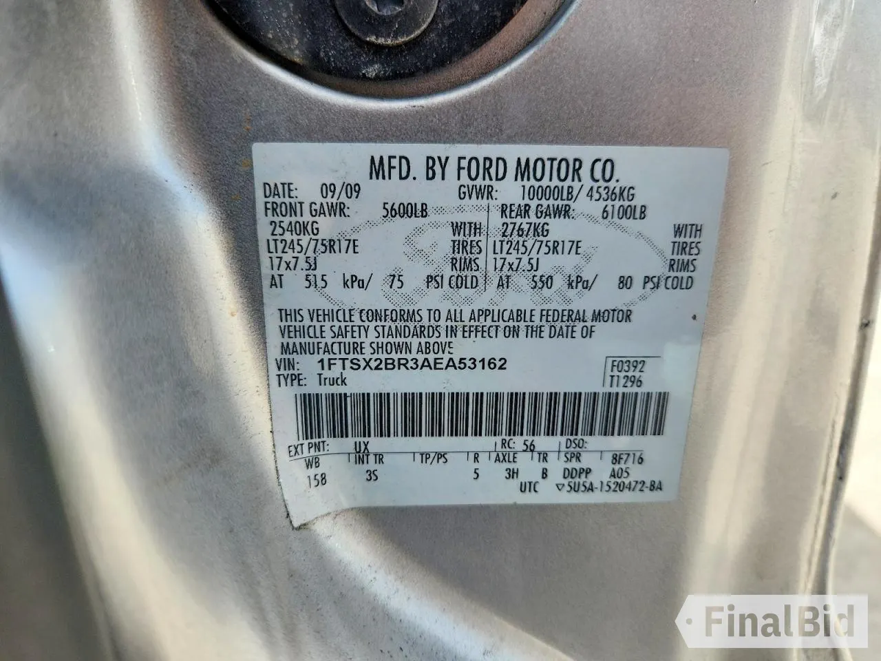 2010 Ford F-250 XL