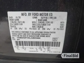 2020 Ford Explorer Limited