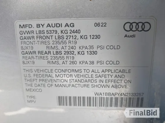 2022 Audi Q5 Premium Plus
