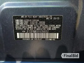 2015 Subaru Impreza Limited