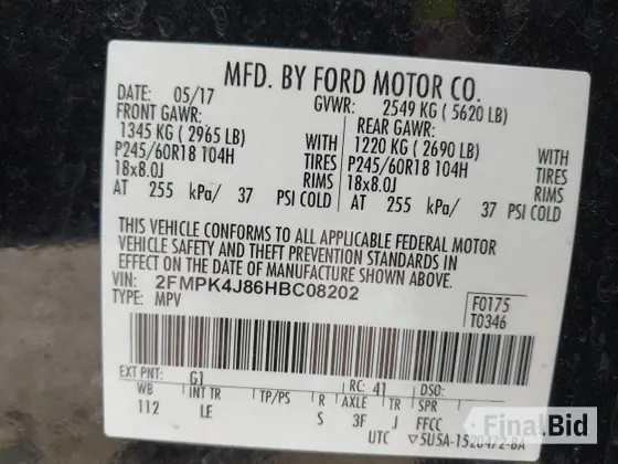2017 Ford Edge SEL