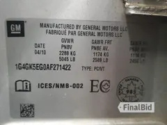 2010 Buick LaCrosse CXL