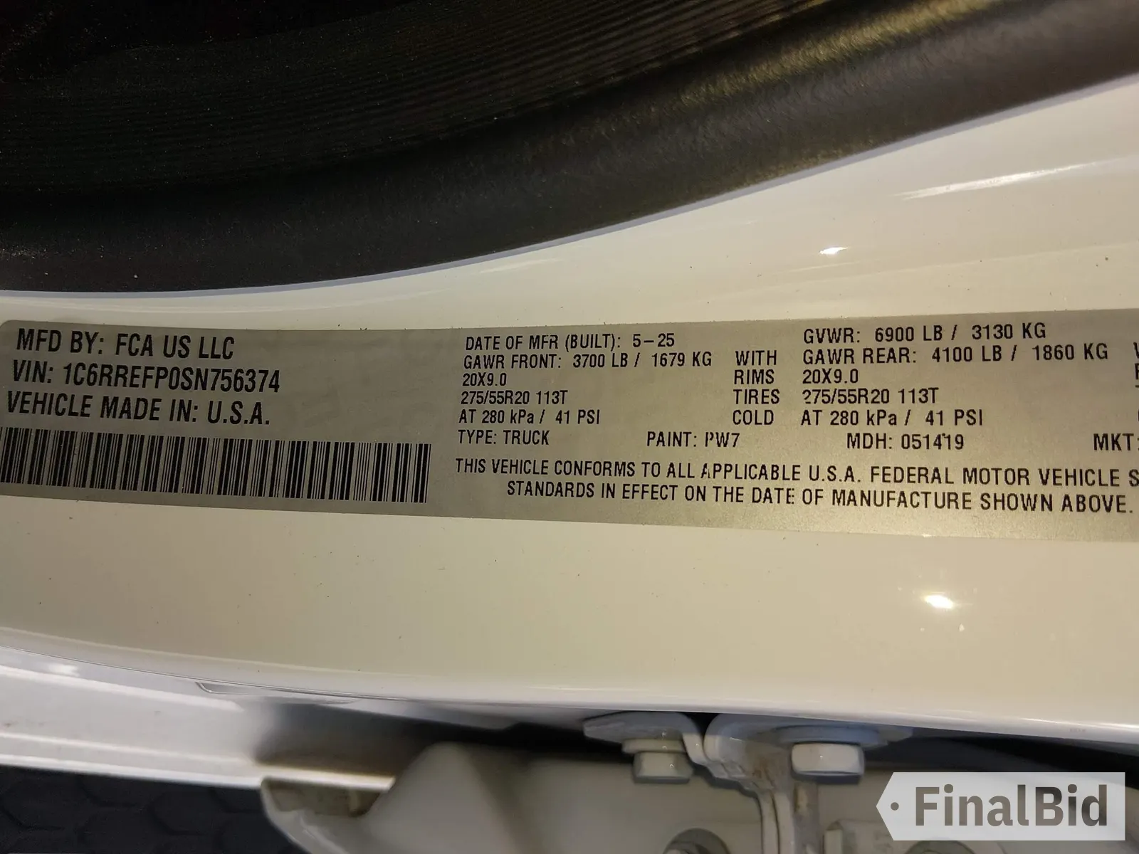 2025 Ram 1500 Big Horn