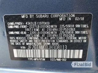 2018 Subaru Crosstrek Limited