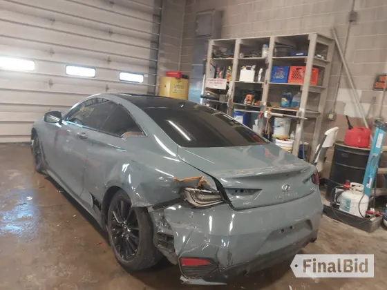 2022 Infiniti Q60 Red Sport 400