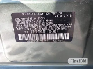 2015 Subaru Impreza Limited