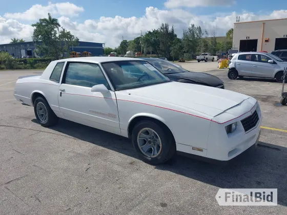 1986 Chevrolet Monte Carlo Sport