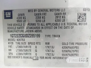 2013 GMC Sierra 2500HD Work Truck