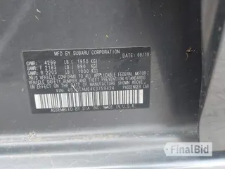 2019 Subaru Impreza Special Sports