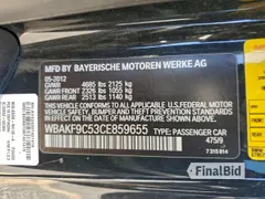 2012 BMW 3 Series 335i xDrive