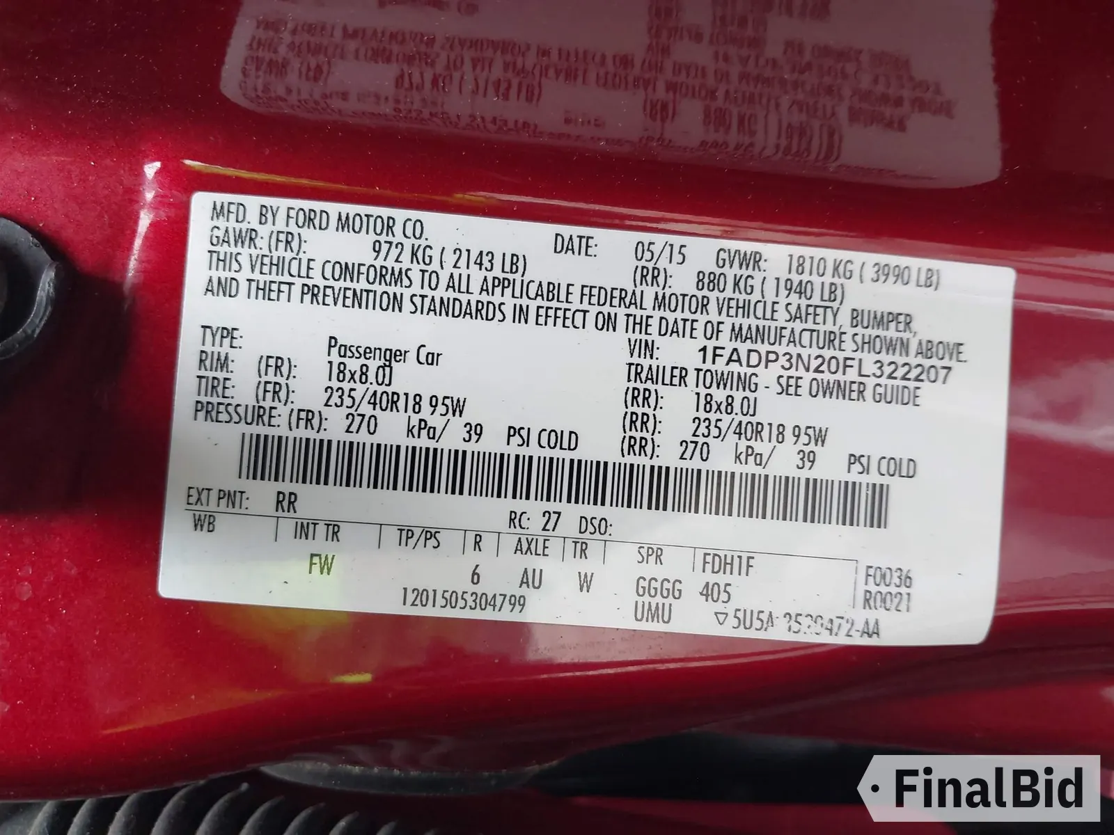 2015 Ford Focus Titanium