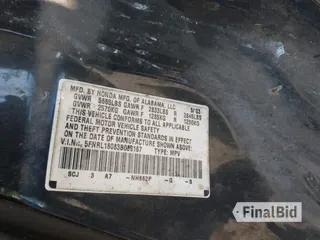 2003 Honda Odyssey EX-L
