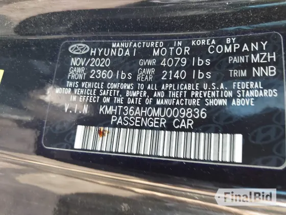2021 Hyundai Veloster