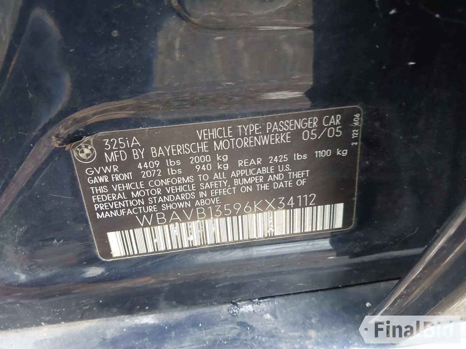 2006 BMW 3 Series 325i