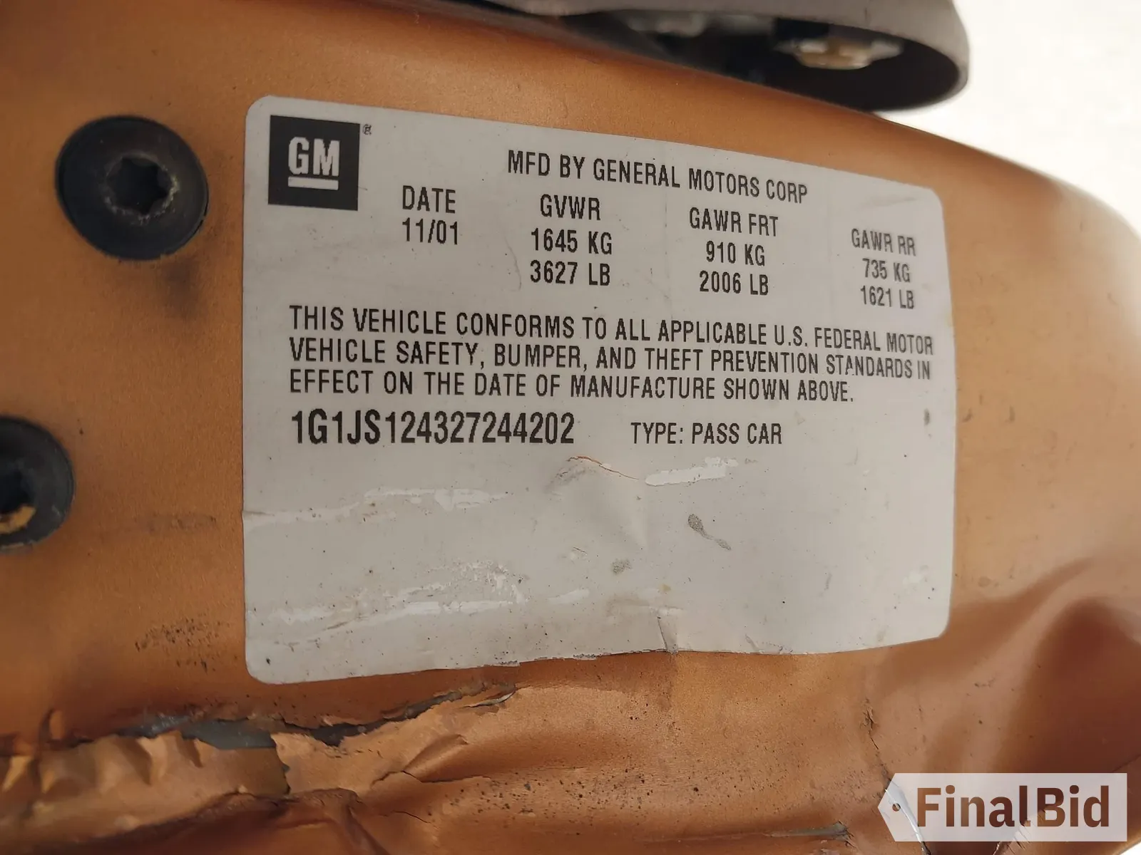 2002 Chevrolet Cavalier LS