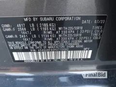 2024 Subaru Crosstrek Special Sports