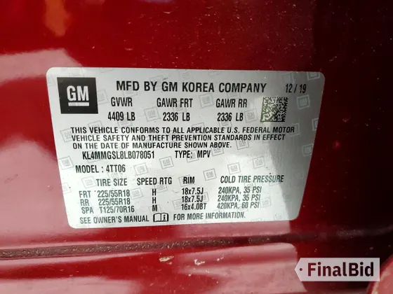2020 Buick Encore GX Essence