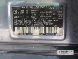2014 Subaru Outback Limited