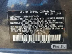 2018 Subaru Crosstrek Limited