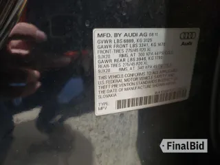 2012 Audi Q7 S line