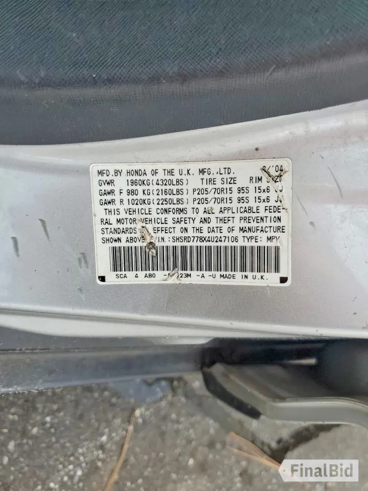 2004 Honda CR-V EX